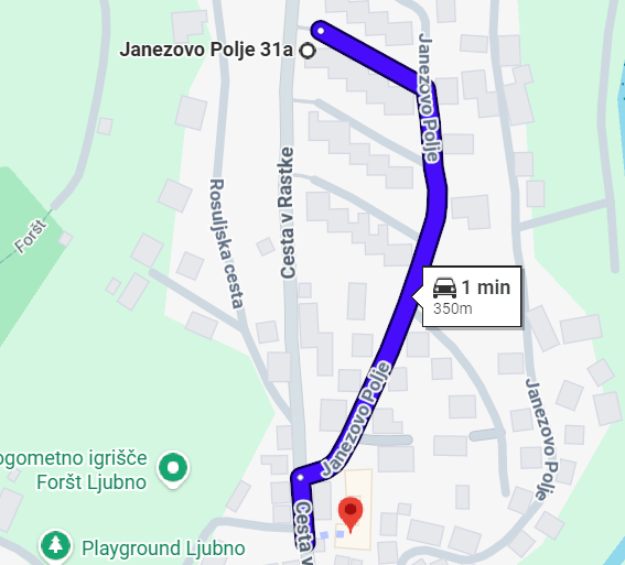 Restaurant / Guesthouse Pri Petrinu map